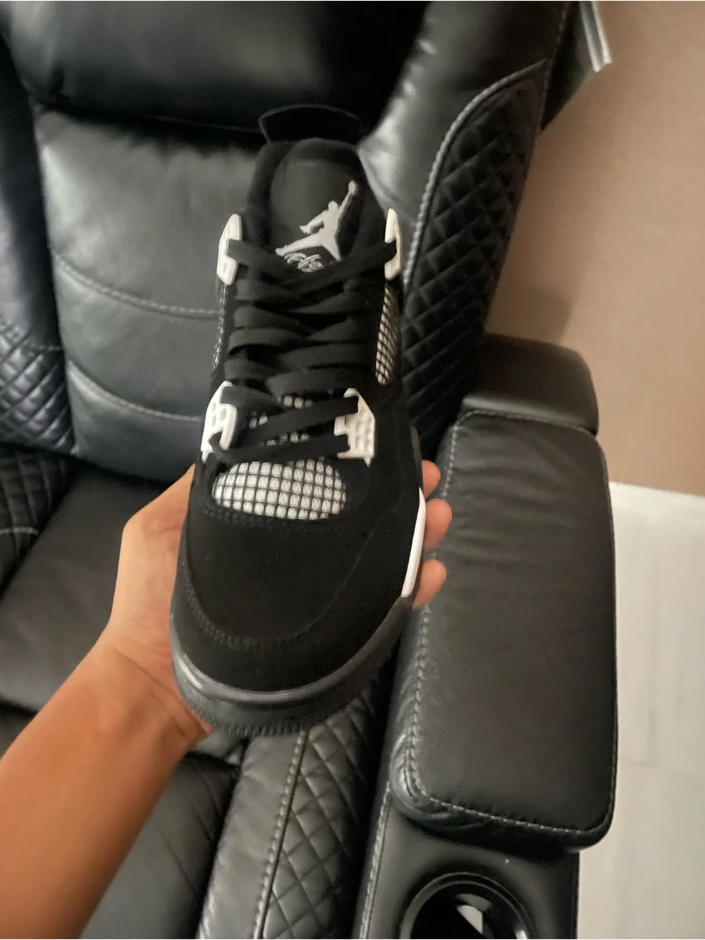 Jordan Black and White Retro Sneaker
